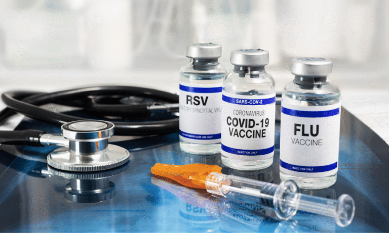 New COVID Shots Are Here. How to Time Your COVID, Flu, and RSV Shots This Fall