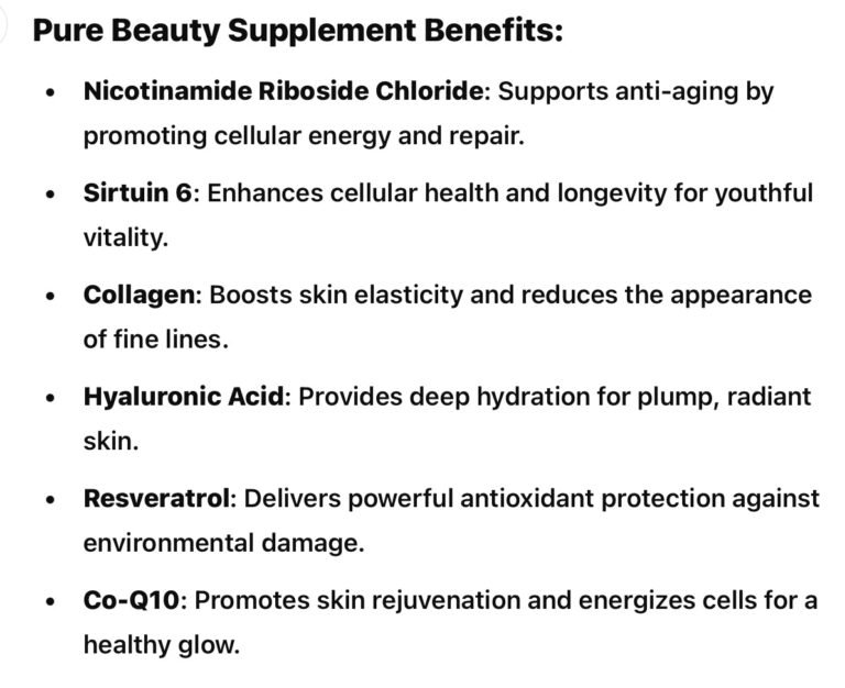 Nicotinamide Riboside Benefits and Anti-Aging Properties